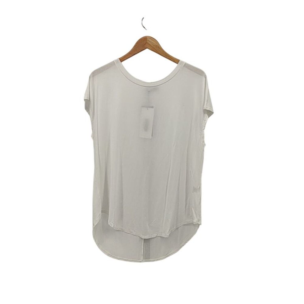 Ruti Women The All Day Washable Silk Top Sleeved White 4
